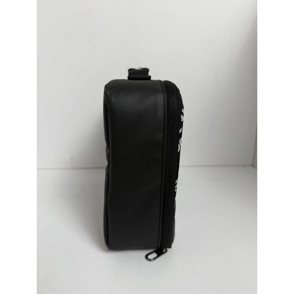 Nike Insulated Lunch Bag Unisex OS Black White Polyester Just Do It Swoosh Logo